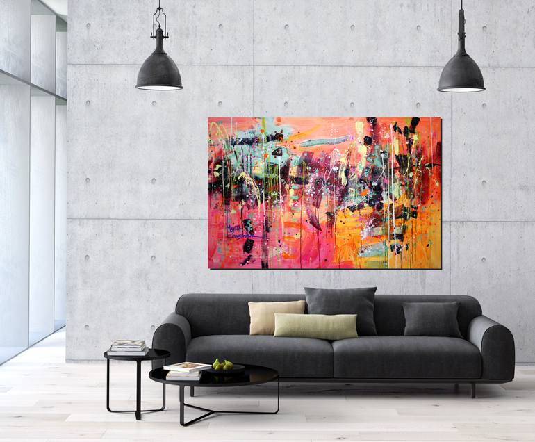 Original Abstract Painting by Marta Zawadzka