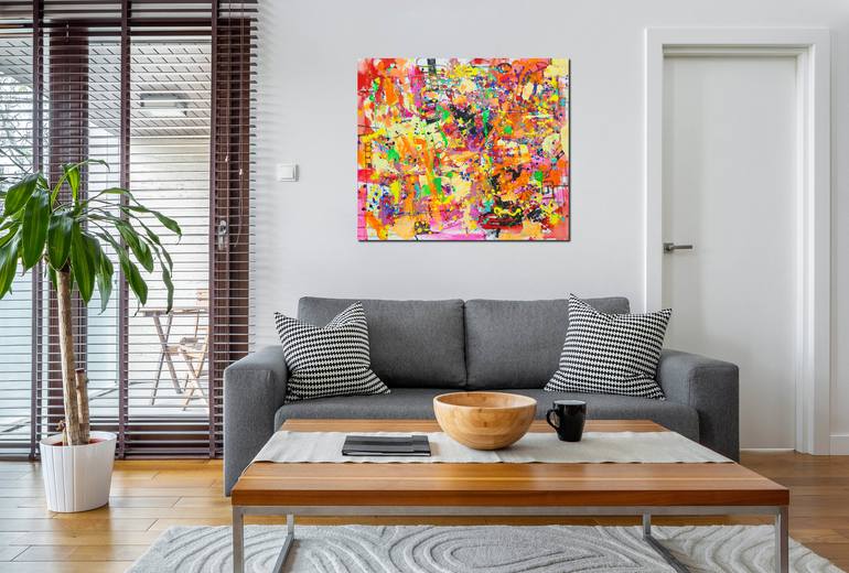 Original Modern Abstract Painting by Marta Zawadzka