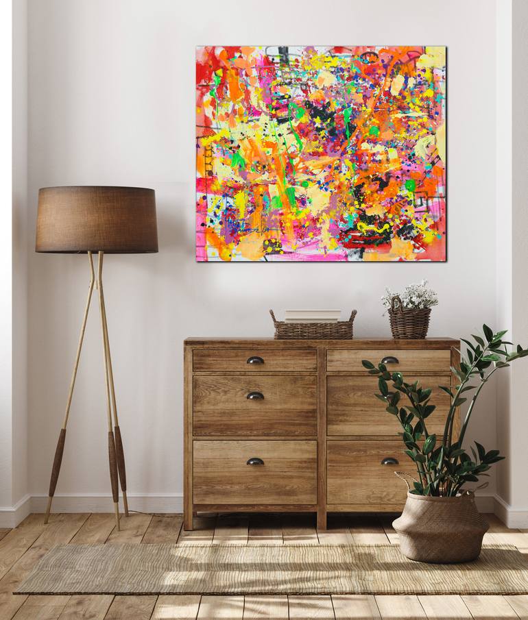 Original Modern Abstract Painting by Marta Zawadzka