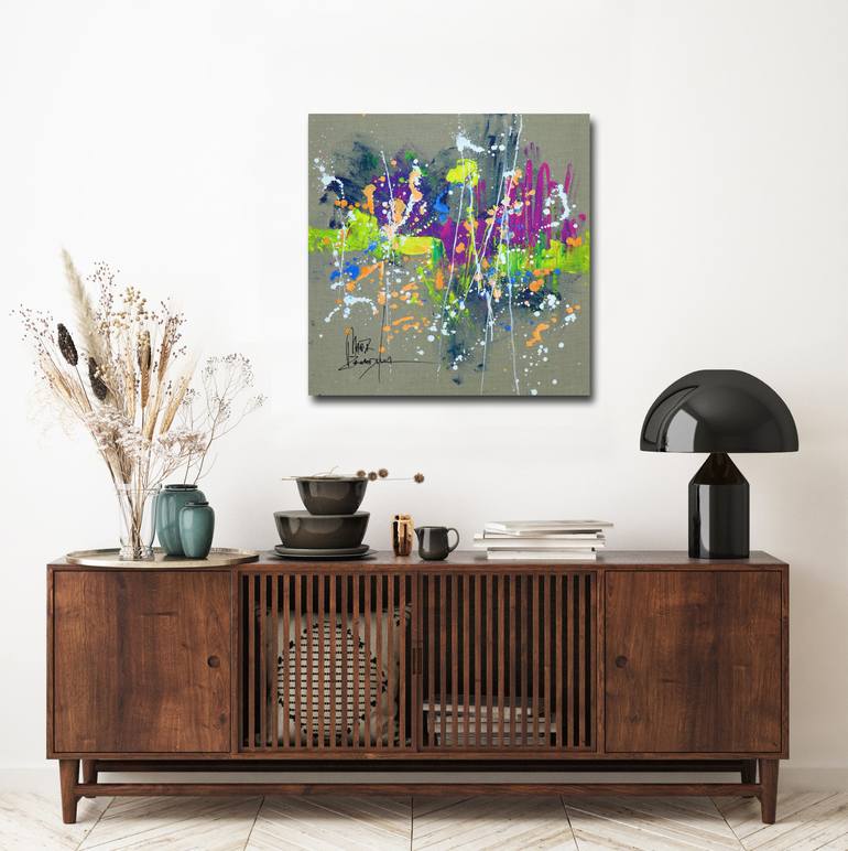 Original Abstract Painting by Marta Zawadzka