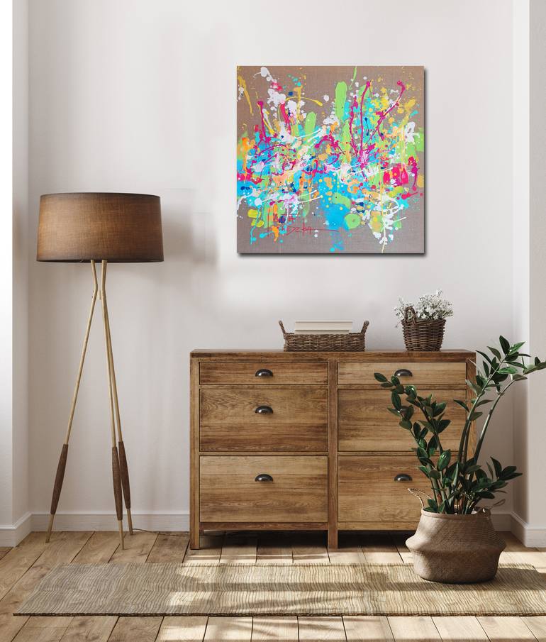 Original Abstract Painting by Marta Zawadzka