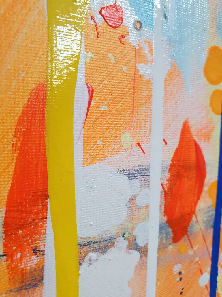 Original Abstract Pop Culture/Celebrity Painting by Marta Zawadzka