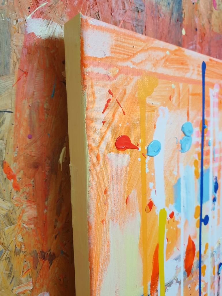 Original Abstract Pop Culture/Celebrity Painting by Marta Zawadzka