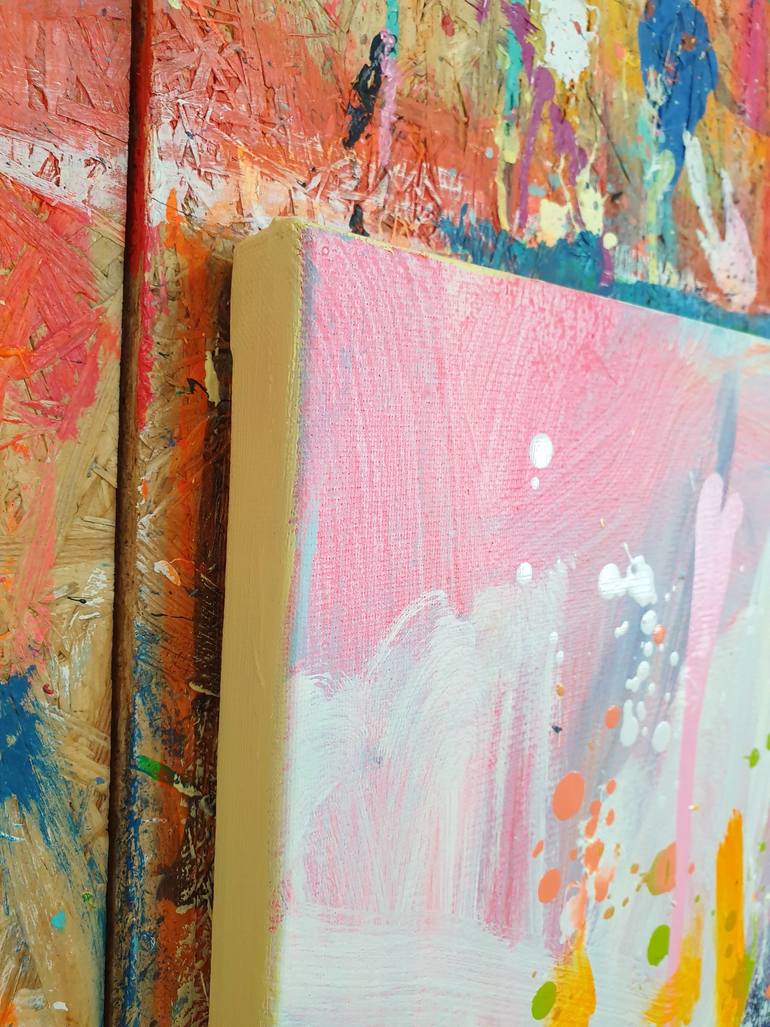 Original Abstract Landscape Painting by Marta Zawadzka