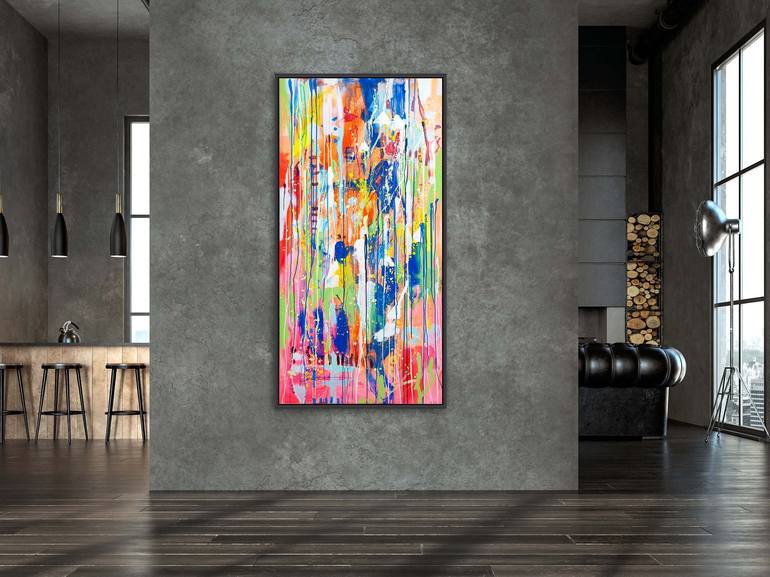 Original Abstract Painting by Marta Zawadzka