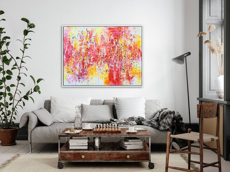 Original Abstract Landscape Painting by Marta Zawadzka