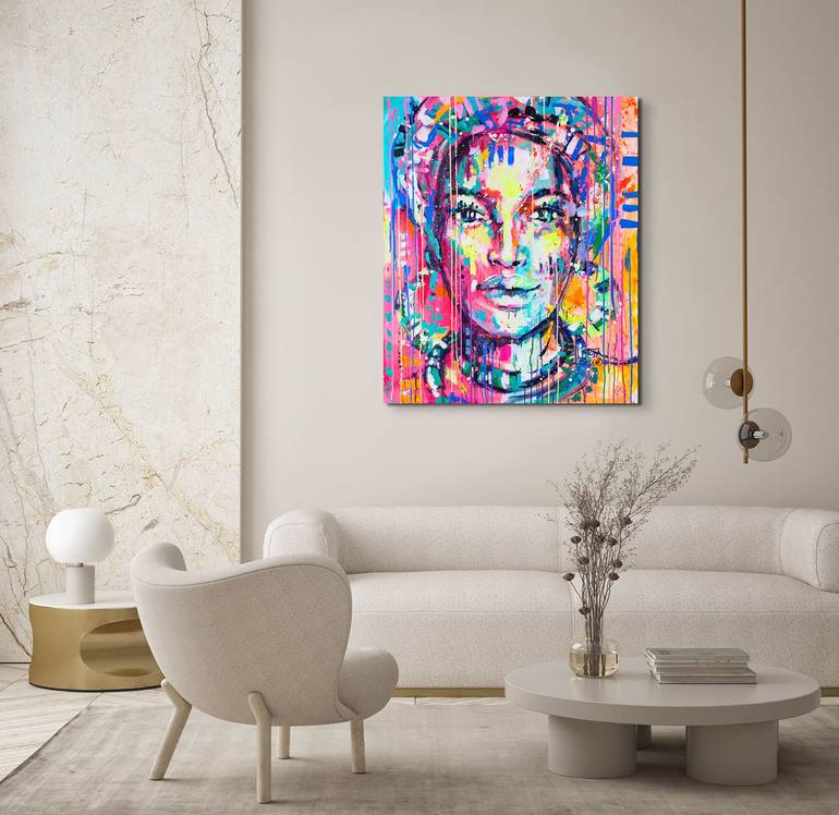 Original Women Painting by Marta Zawadzka