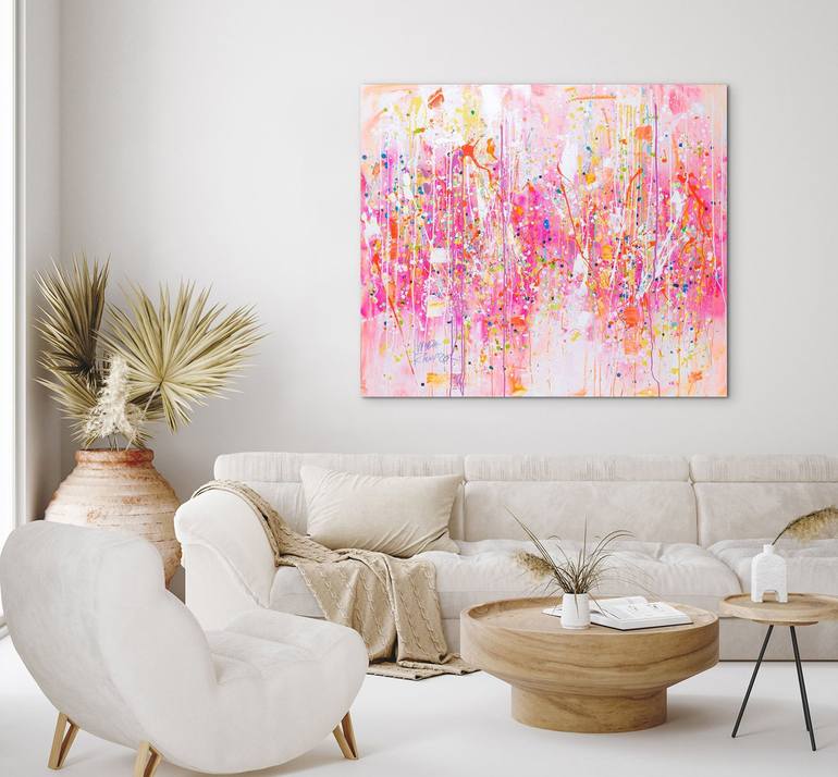 Original Abstract Painting by Marta Zawadzka