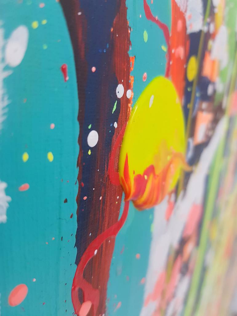 Original Abstract Landscape Painting by Marta Zawadzka