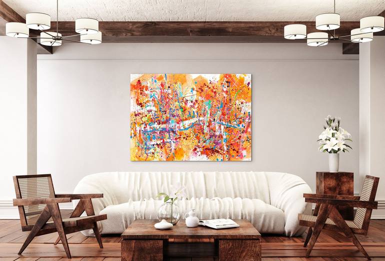 Original Abstract Painting by Marta Zawadzka