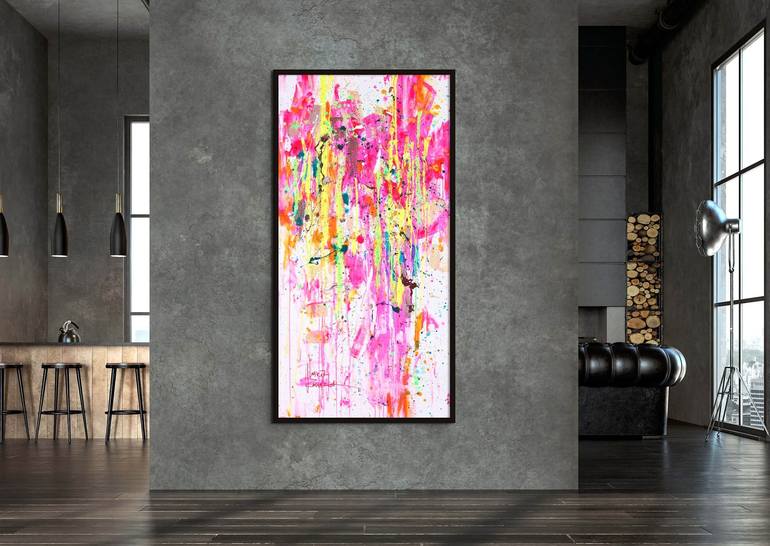 Original Abstract Landscape Painting by Marta Zawadzka