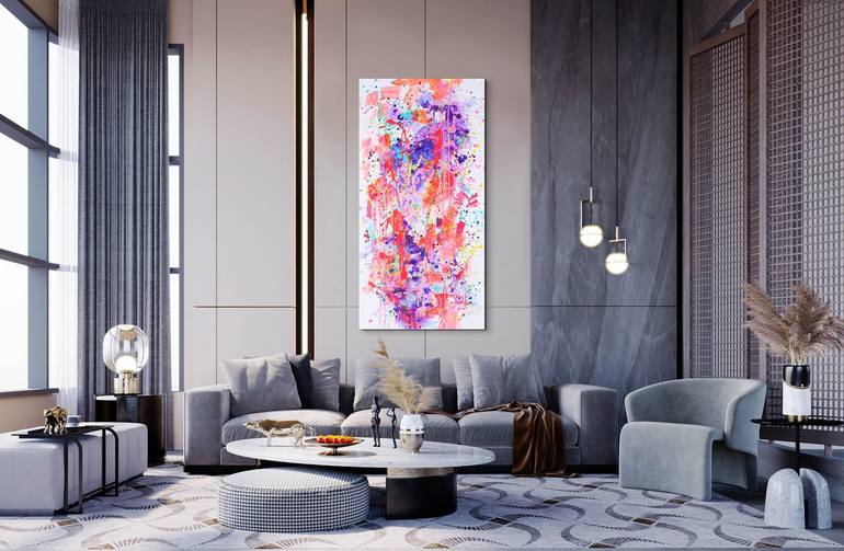 Original Abstract Painting by Marta Zawadzka