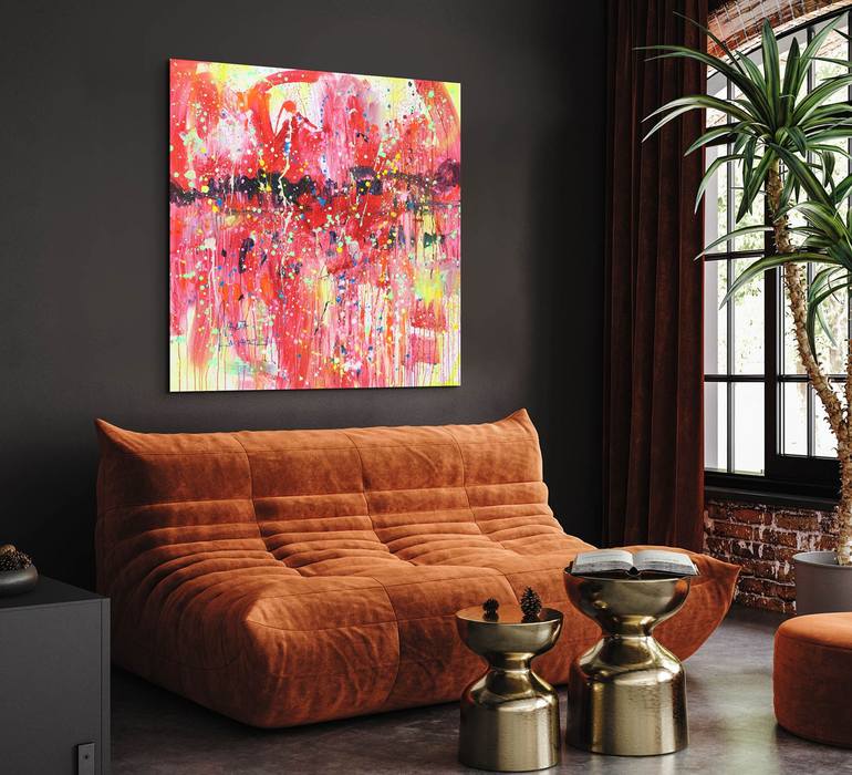 Original Abstract Painting by Marta Zawadzka