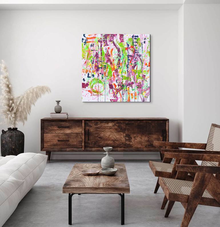 Original Abstract Painting by Marta Zawadzka