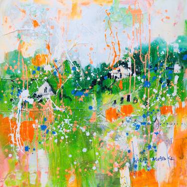 Original Abstract Landscape Paintings by Marta Zawadzka
