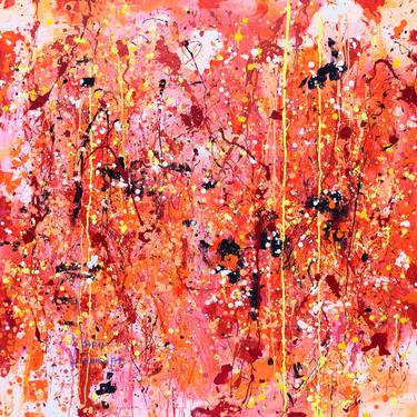 Original Abstract Expressionism Abstract Paintings by Marta Zawadzka