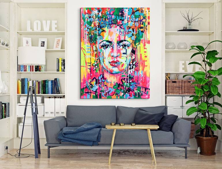 Original Women Painting by Marta Zawadzka