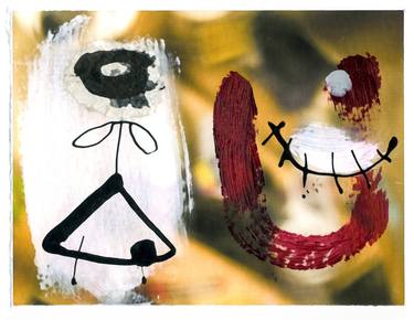 Original Abstract Family Collage by Terry Cripps