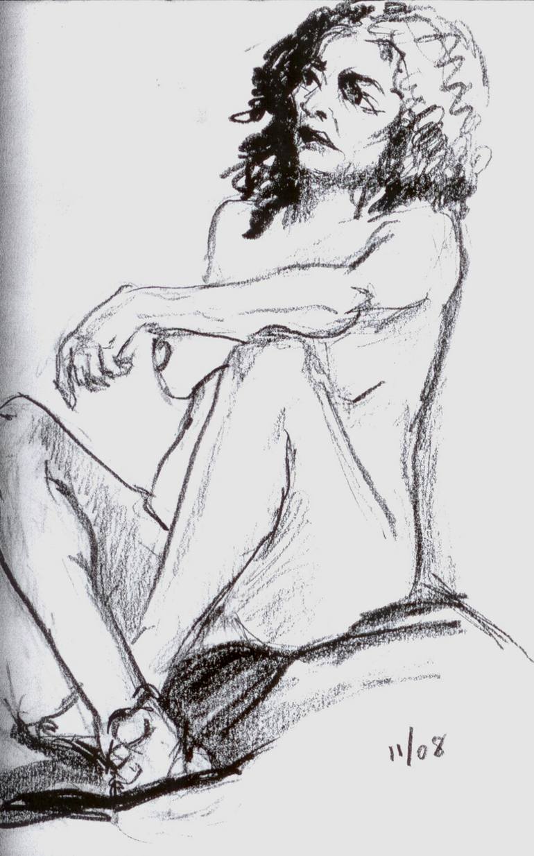 Original Figurative Other Painting by Isil Gulecyuz