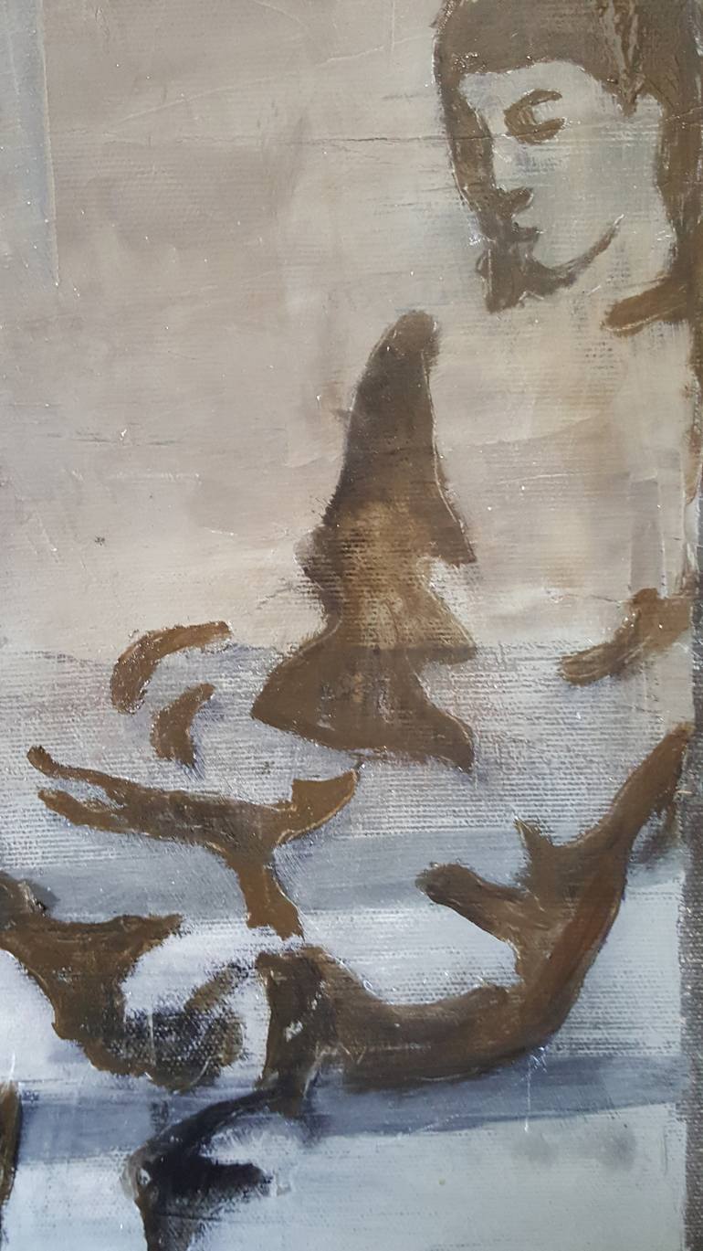 Original Figurative Other Painting by Isil Gulecyuz