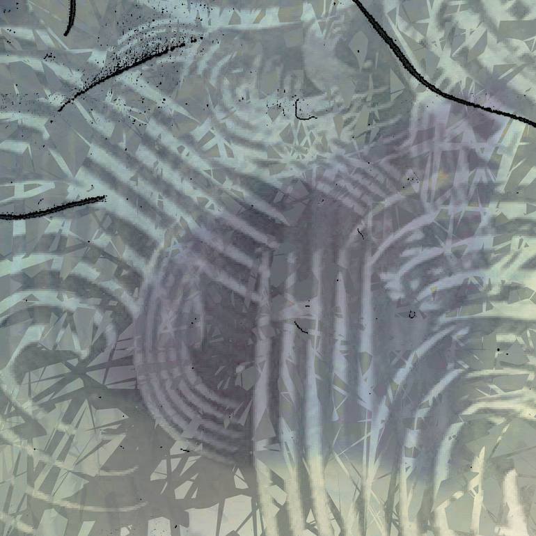 Original Abstract Expressionism Nature Mixed Media by Ton Van Velsen