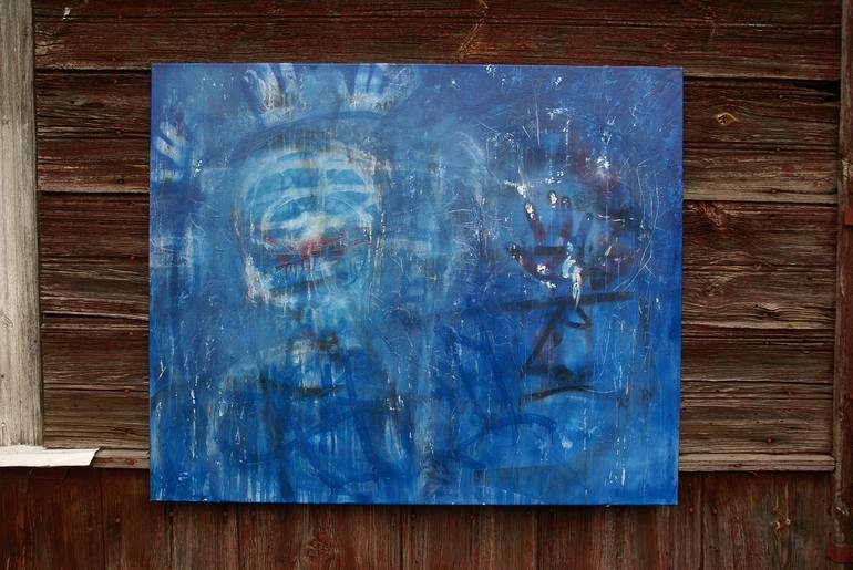 Original Abstract Expressionism Pop Culture/Celebrity Painting by Piotr Ambroziak