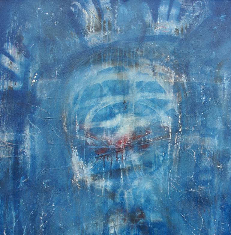 Original Abstract Expressionism Pop Culture/Celebrity Painting by Piotr Ambroziak