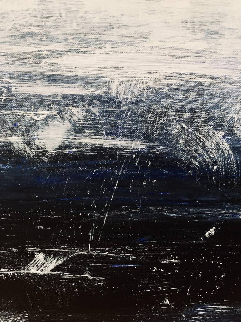Original Abstract Expressionism Abstract Painting by Vera Hruba