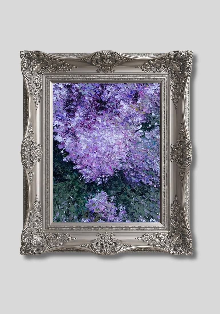 Original Impressionism Abstract Painting by Vera Hruba