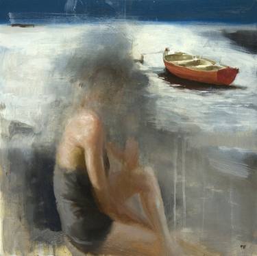 Original Realism Nude Painting by Joshua Flint