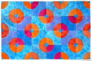 Print of Abstract Geometric Paintings by Amy van Helden