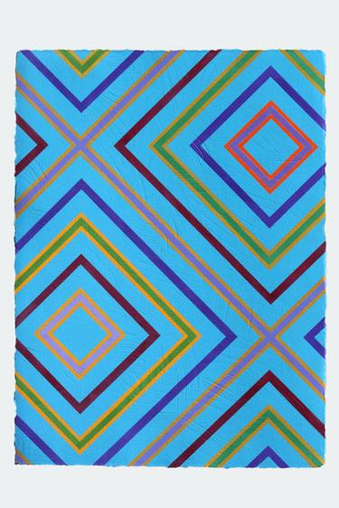 Original Geometric Paintings by Amy van Helden