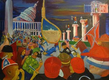 Original Fine Art Political Paintings by Rc Naso