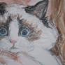 Taylor Swift's cat, detail.
