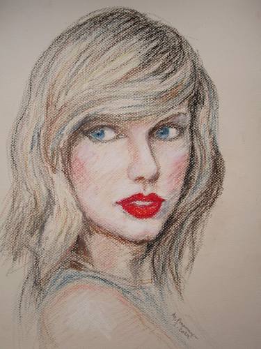 Taylor Swift, pastel. thumb