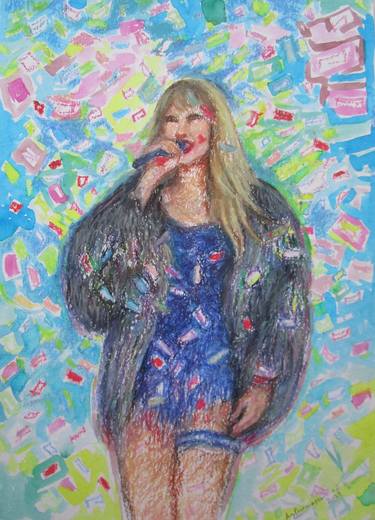 Print of Figurative Celebrity Paintings by Agnieszka Praxmayer