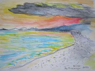 Original Beach Paintings by Agnieszka Praxmayer