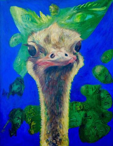 Original Animal Painting by Agnieszka   Praxmayer