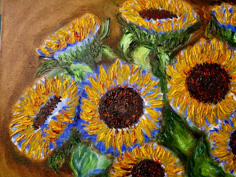 Original Contemporary Floral Painting by Agnieszka   Praxmayer