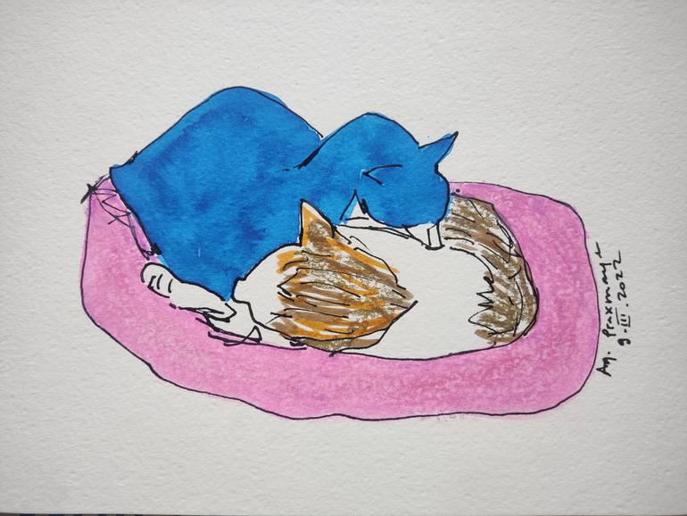 Original  Painting by agnieszka   praxmayer