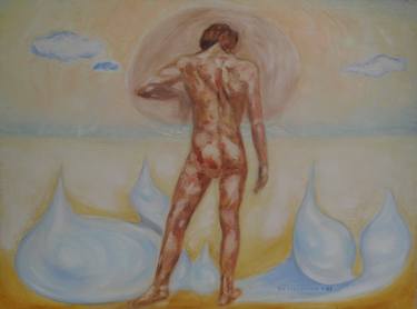 Original Surrealism Nude Paintings by Agnieszka Praxmayer