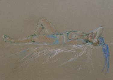 Print of Figurative Nude Drawings by Agnieszka Praxmayer