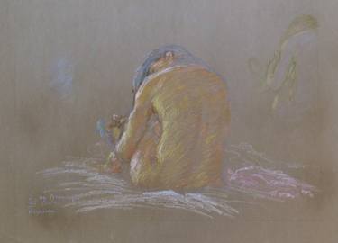 Original Nude Drawings by Agnieszka Praxmayer