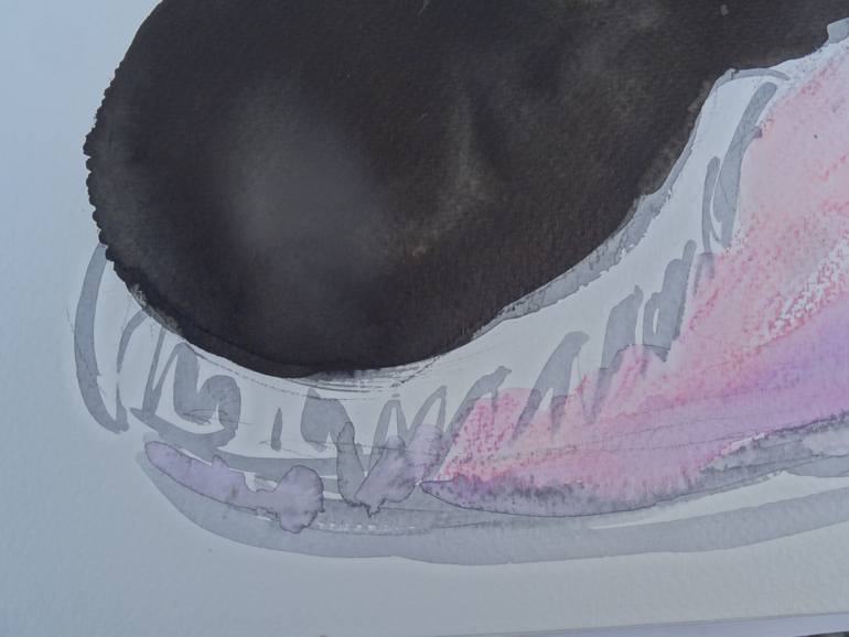 Original Figurative Cats Painting by Agnieszka   Praxmayer