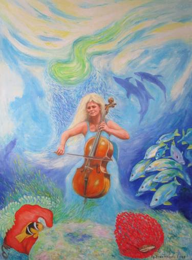 Original Music Paintings by Agnieszka Praxmayer