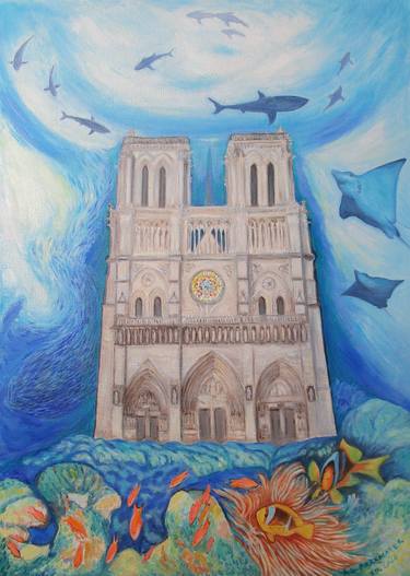 Notre-Dame, Paris_Underwater Cities. thumb