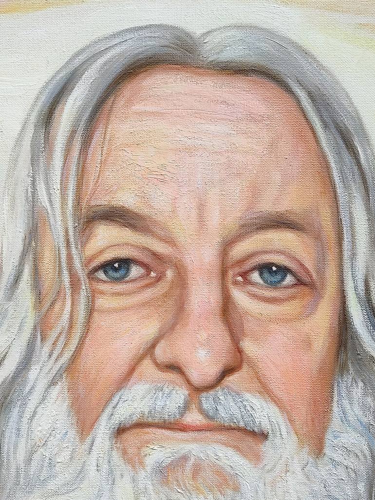 Original Portrait Painting by Agnieszka   Praxmayer