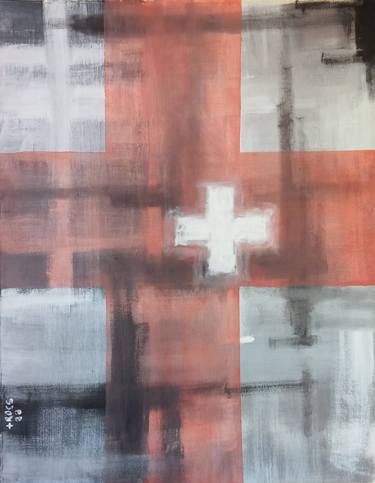 Original Abstract Painting by Patrizio Roveri