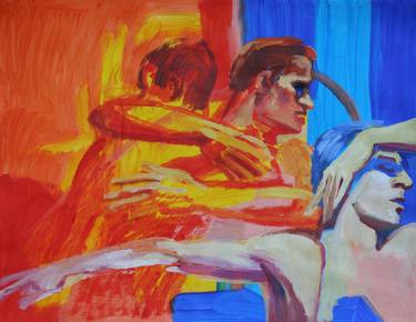 Print of Expressionism Men Paintings by Katia Weyher