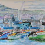 Port Ponta delgada by Katia Weyher